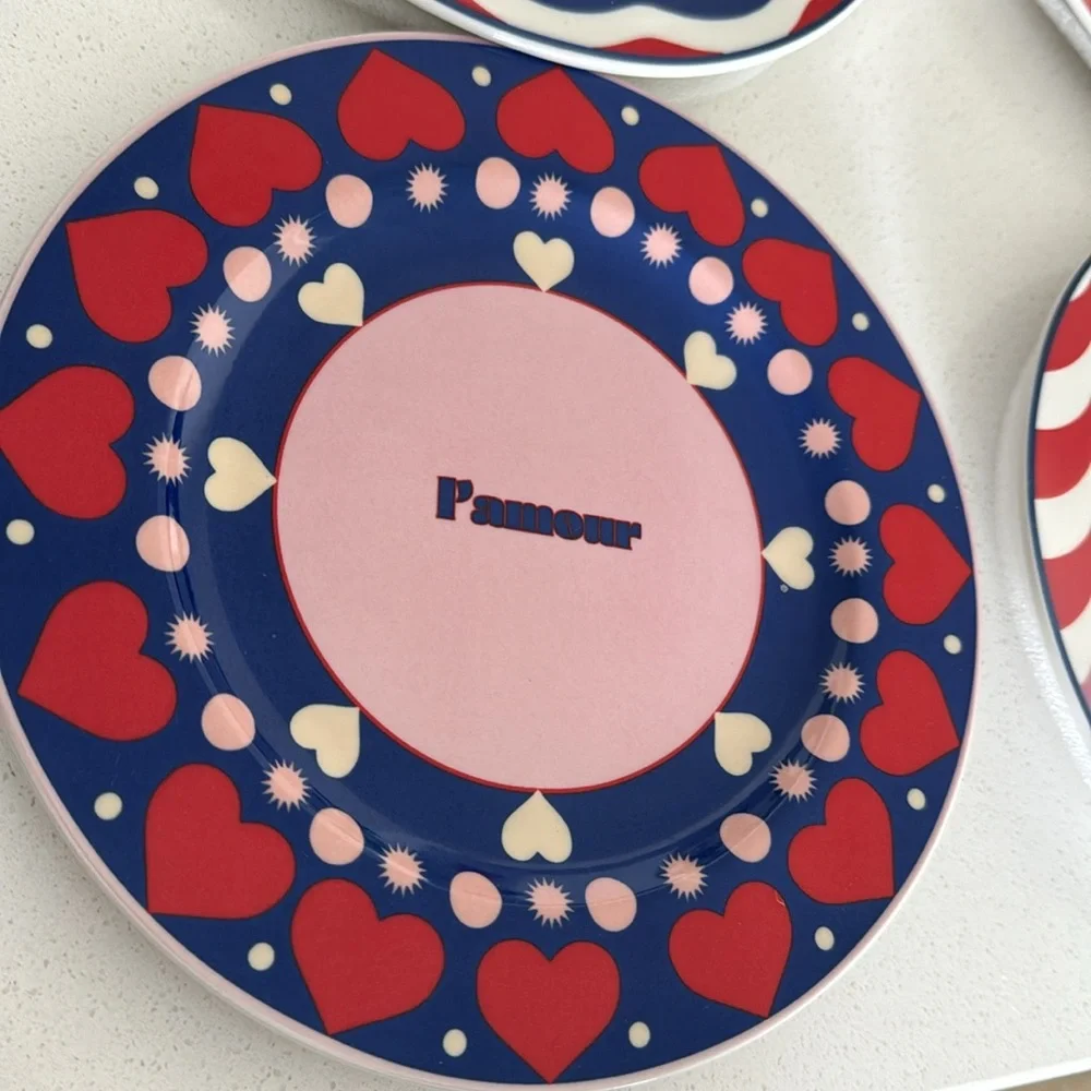 Paris Maeve boxed set of 4 plates